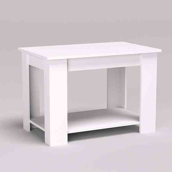 Стол журнальный Квант-2, Белый, 800/500/550 Львов