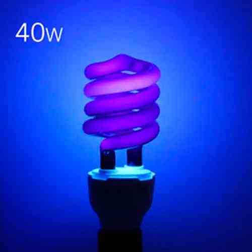 Ультрафиолетовая энергосберегающая спиральная лампа E27 220В 40Вт 365–400 нм от насекомых Киев