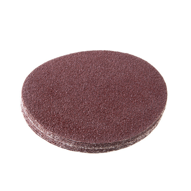 Круг наждаковий на липучці 125 мм, папір клас E, щільність 220 г/м², К40, 10 од. INTERTOOL BT-0554 Київ - фото 2