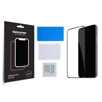 Стекло защитное BeCover Apple iPhone 15 Plus Black (709788) Винница - изображение 3