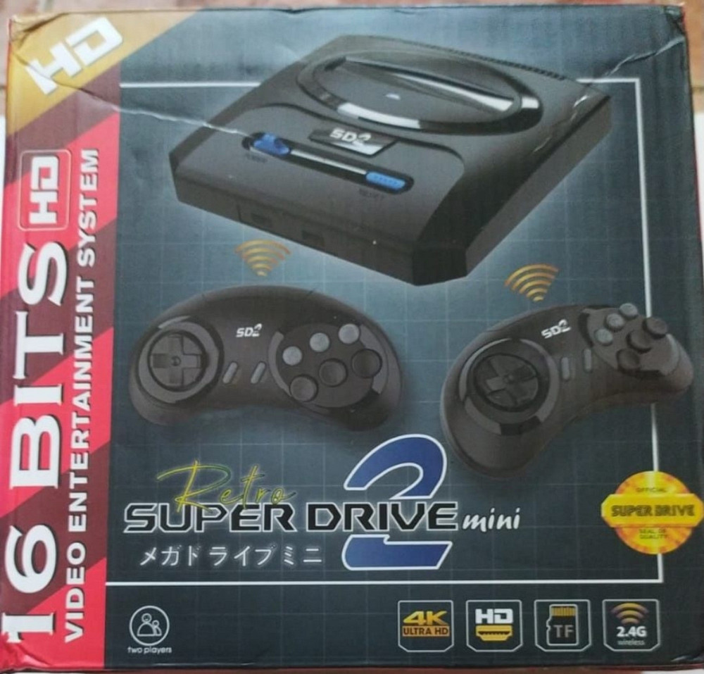 Приставка: Sega 16-BIT Mini з бездротовими Геймпадами. Харків - фото 2