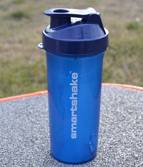 Шейкер спортивний Smartshake Lite 1000ml Glossy-Navy Blue Луцк - изображение 6