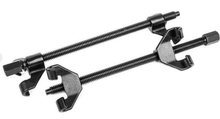 OX-1079 Професійні Стяжки Для Пружин Автомобіля 370 мм, 2 шт, трапецієвидна різьба, універсальні Одеса - фото 3