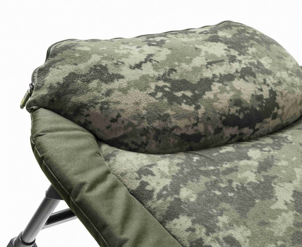 Складная Раскладушка с подушкой 6 ножек до 140 кг Mivardi 