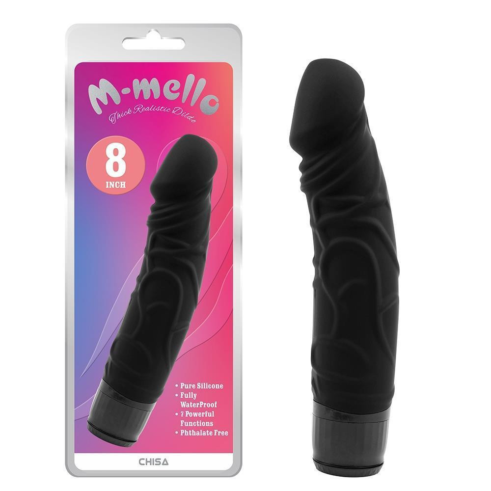 Вібратор Thick Realistic Dilio-Black Sex Aura Київ - фото 2