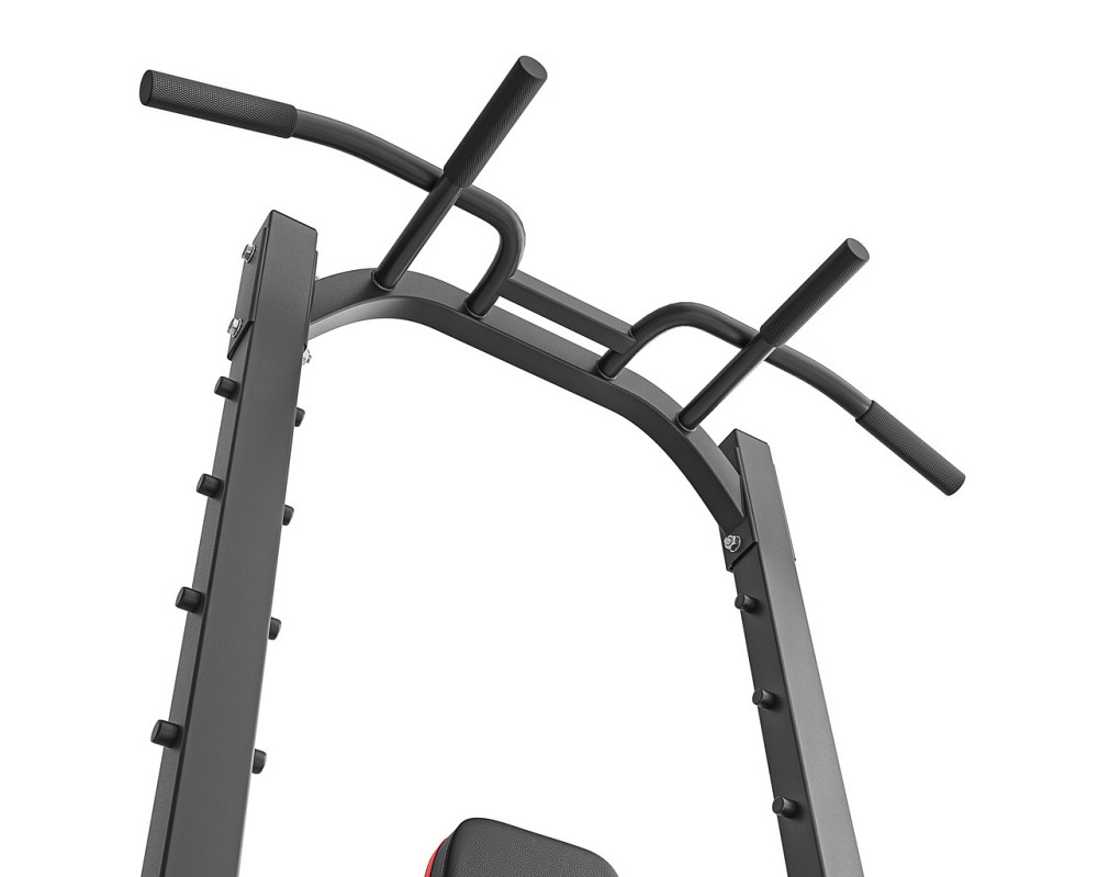 Силова станція тренажер HS-1018K підлогові турнік і бруси для дому та спортзалу багатофункціональна для всіх типів м'язів Київ - фото 7