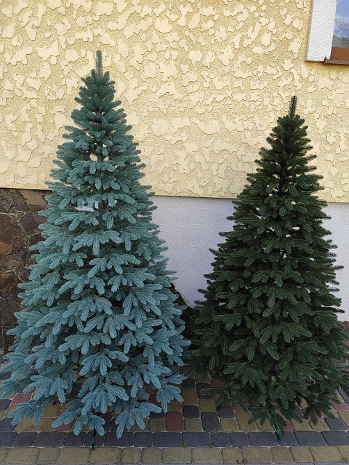 Елка искусственная новогодняя «Литая Премиум» голубая 1.5 / 1.8 / 2.1 / 2.3 / 2.5 м 2.3 Киев - изображение 5