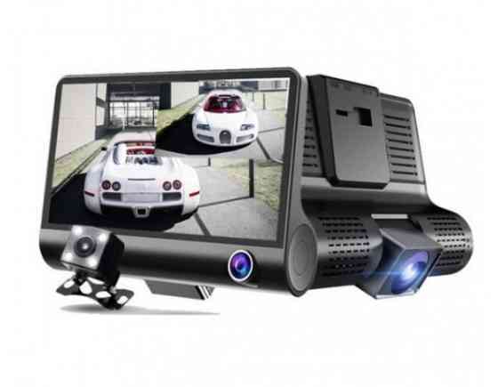 Відеореєстратор для авто з 3 камерами Car DVR WDR Full HD 1080P Вінниця