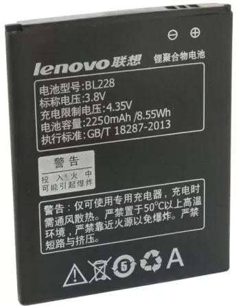 Акумулятор для Lenovo A360T IdeaPhone / BL228 (2250 mAh) Дніпро