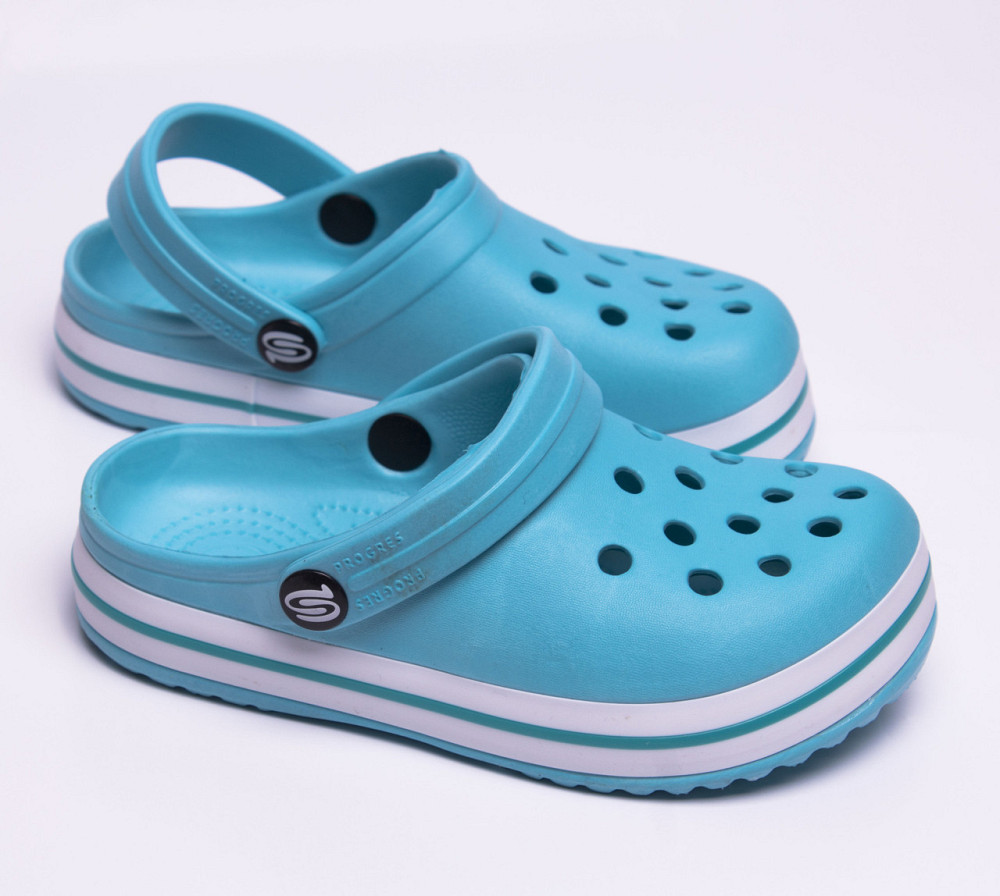 Детские кроксики сабо бирюзовые, кроксы для девочки ps309 Одесса - изображение 7