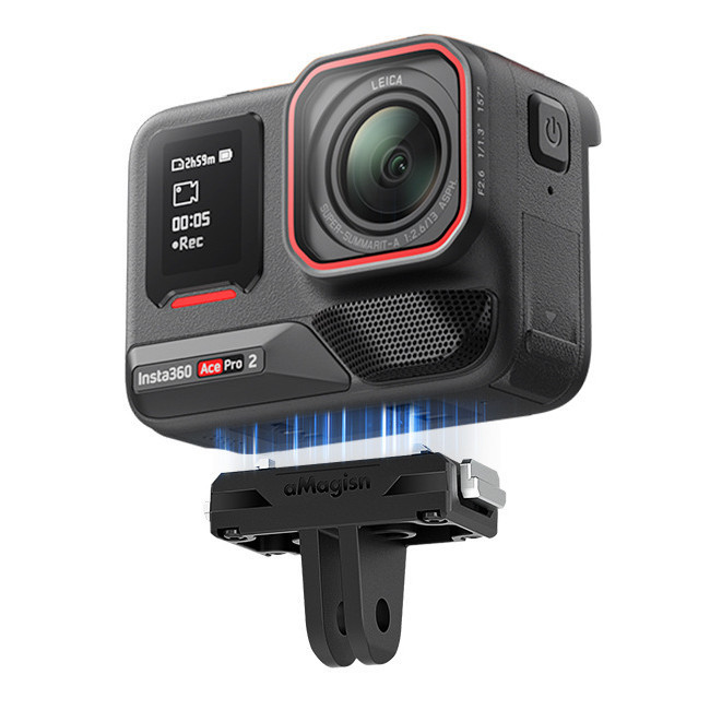 Кріплення для Insta360 X5/Ace Pro/Pro 2 швидкознімне магнітне aMagisn AC14-A Київ - фото 3