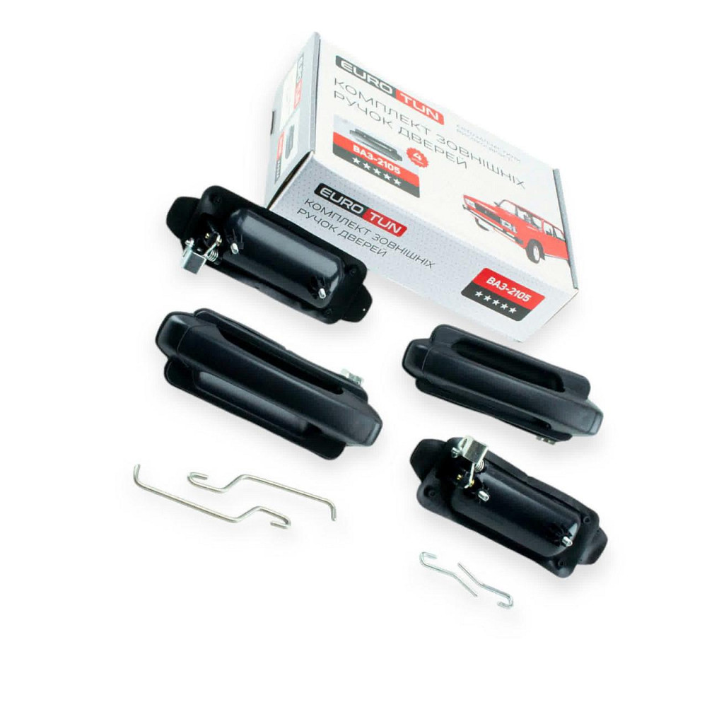 Ручка зовнішня 2104, 2105, 2107 Євро (к-кт 4 шт) двері Мукачево - фото 1