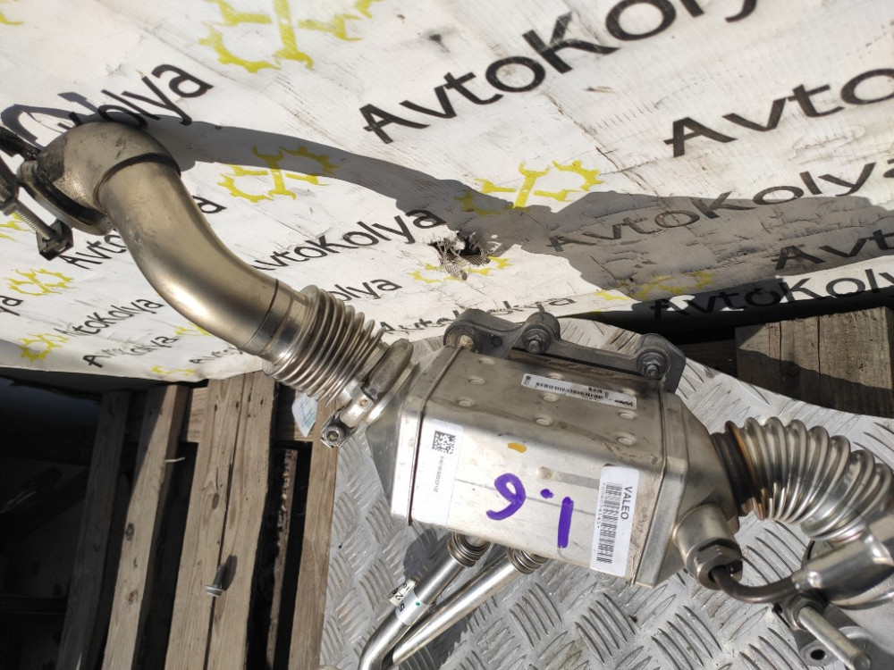 Радіатор EGR (охолоджувач) Fiat Doblo 1.6 Multijet 2016-2021 Euro 6 Ковель - фото 1