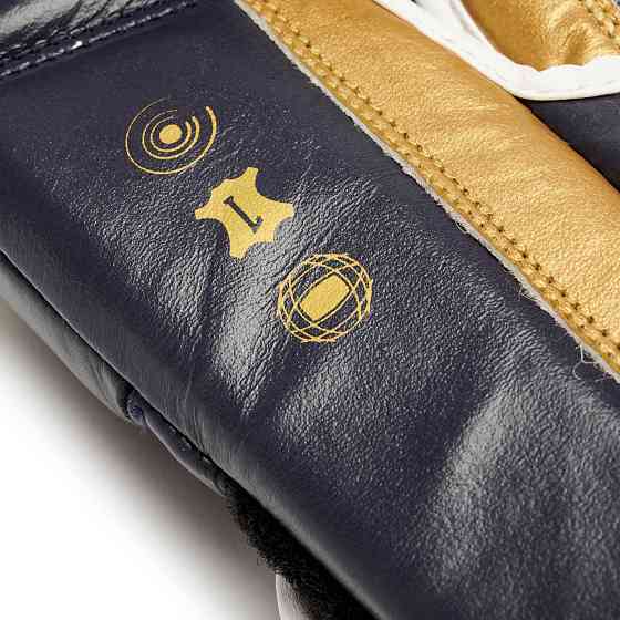 Боксерські рукавички Leone Shock X Blue 10 ун. Кам'янське