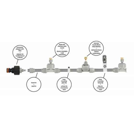 Туманоутворювач садовий 6м, WHITE LINE, WL-Z1006 Київ