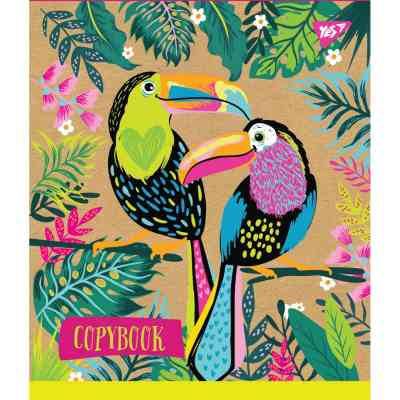 Тетрадь Yes А5 Rainbow Animal Крафт 18 листов клетка (765083) Винница