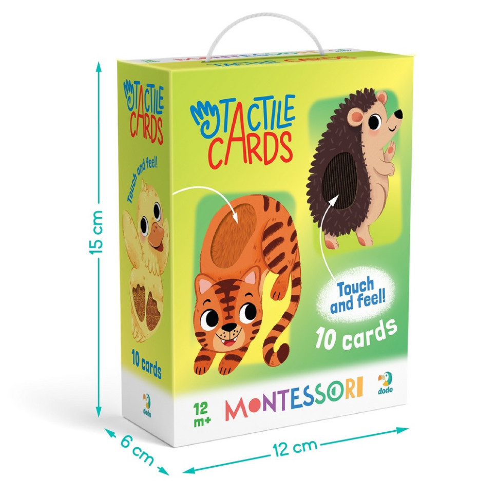 Набір карток з тактильними елементами "Малюки тварин" 301230 Вінниця - фото 5