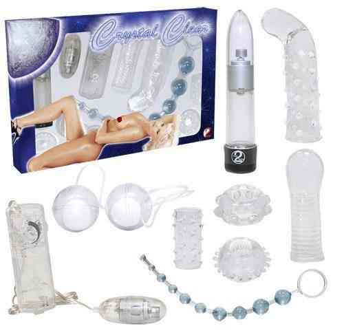 Набір секс іграшок Crystal Set Sex Aura Київ