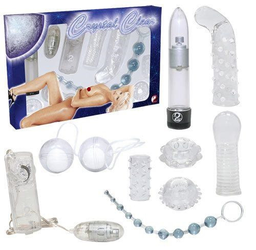 Набір секс іграшок Crystal Set Sex Aura Київ - фото 1