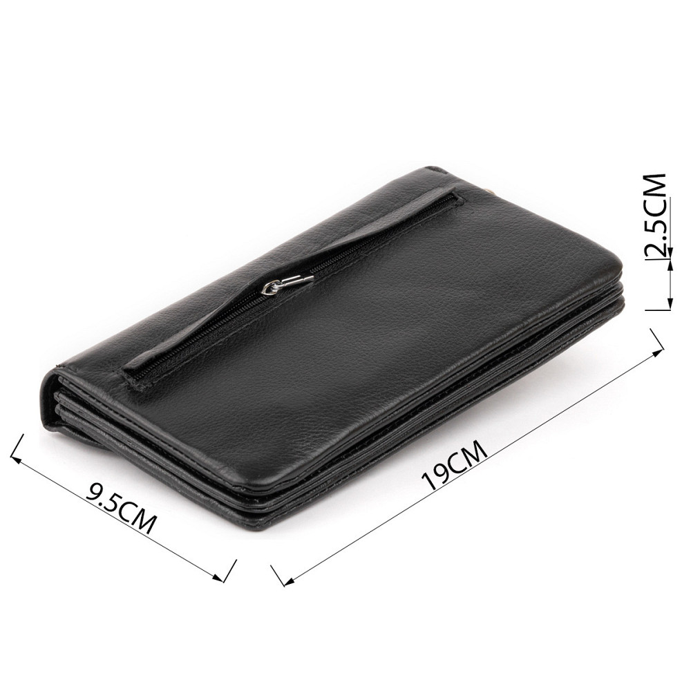 Клатч из кожи женский ST Leather 19316 Черный Київ - фото 3