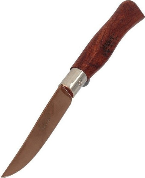Універсальний Складаний Ніж із замком 9 см MAM "Bronze Titanium" Bubinga Wood (2009) Нержавіюча сталь Нововолинськ - фото 3