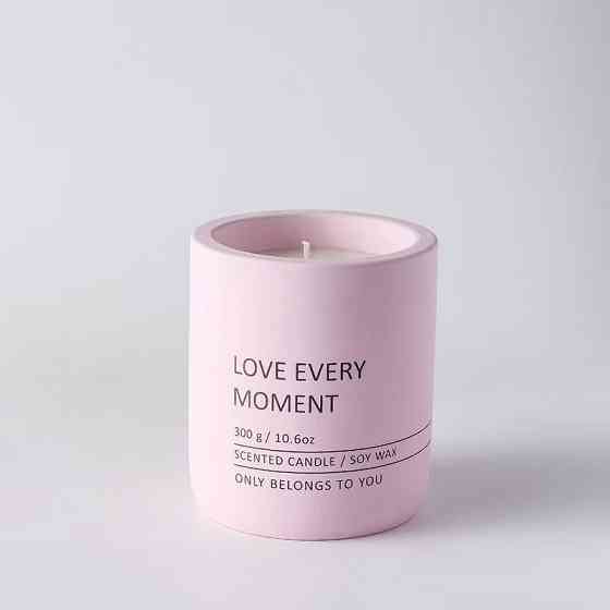 Свеча в керамической чаше 