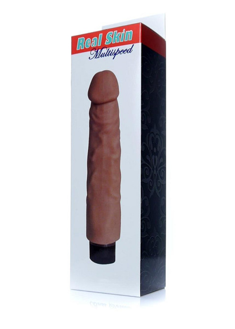 Вібратор - Real Skin Multispeed Flesh, 23 см Sex Aura Київ - фото 6