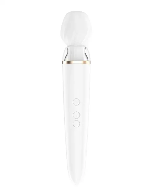 Смарт вібромасажер зі змінною головкою Satisfyer Double Wand-er Львів - фото 3