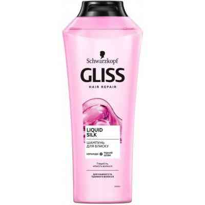 Шампунь Gliss Liquid Silk для ламкого та тьмяного волосся 400 мл (9000100549592) Вінниця