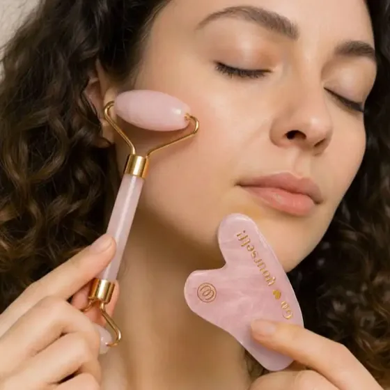 Набір масажерів гуаша Womanizer Gua Sha Set, ролер та скребок Львів