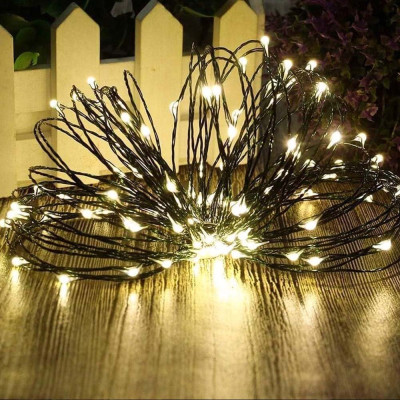 Гирлянда ColorWay Роса LED 50 5 м 8 функций теплый цвет USB (CW-G-50L5NU) Винница - изображение 9