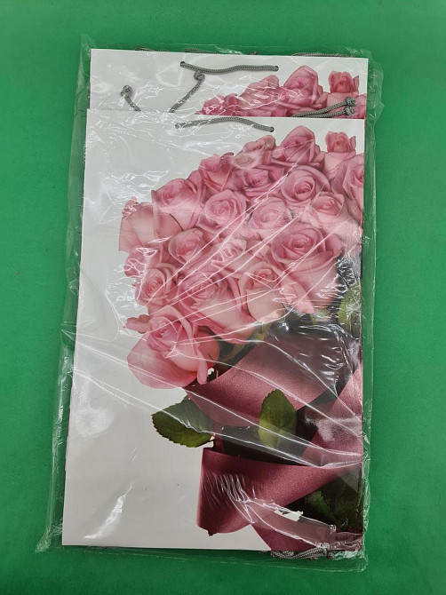 Пакет бумажный гигант вертиркальный (30х42х12)(артGV-046) (12 шт) Харьков - изображение 3