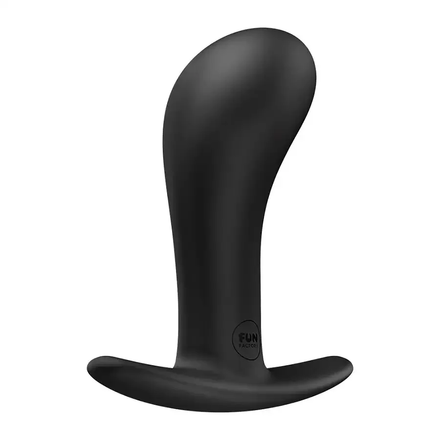 Анальна пробка Fun Factory BOOTIE L Black, діаметр 3,8 см, тонкий обмежувач Львів - фото 3