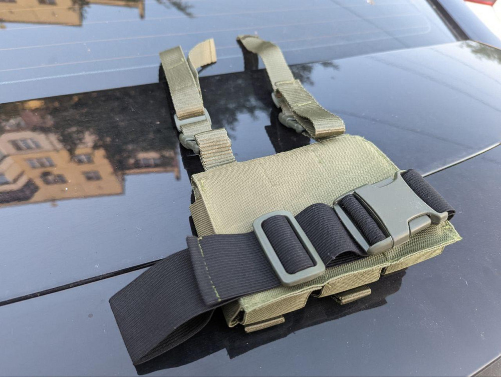 ВОГ на ногу, підсумок під гранати, ВОГ, погранатник під 3 гранати, піксель, олива, хижак Kreminna Днепр - изображение 6