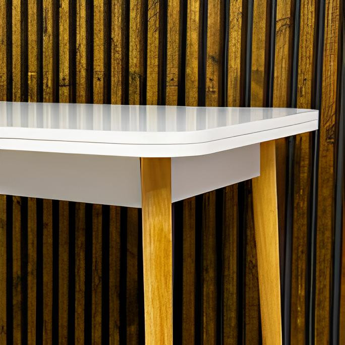 Деревянный раскладной обеденный стол LION Маями-3 Антрацит 90х60/90х120 (LION-041261) ТОП Днепр - изображение 7