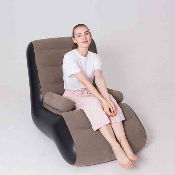 Надувний диван S-подібної форми 140х85x80см SBR Київ