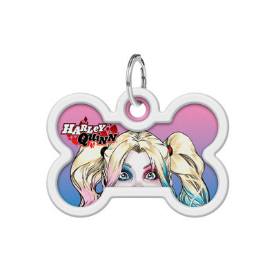 Адресник для животных WAUDOG Smart ID с QR паспортом "Харли Квинн" кость 40х28 мм (0640-1001) Винница - изображение 2