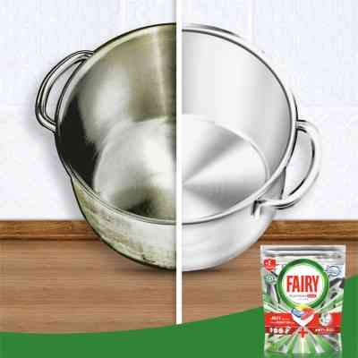 Таблетки для посудомоечных машин Fairy Platinum Plus All in One Lemon 71 шт. (8700216236126) Винница