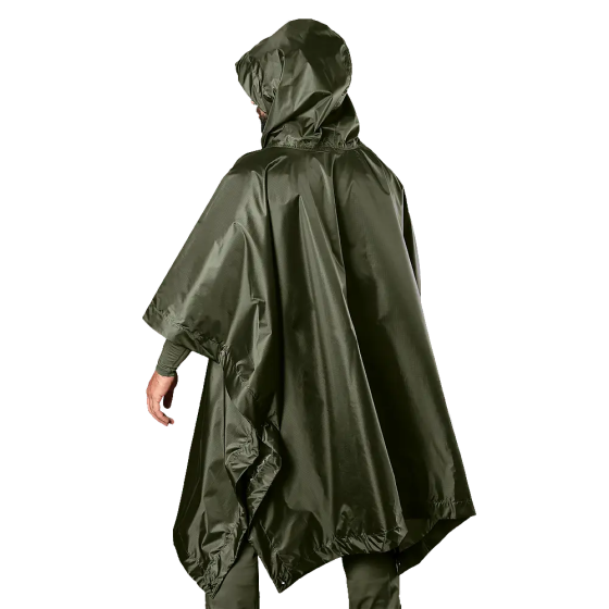 Дождевик-пончо Pilgrim 2.0 Rip-Stop Оливковый Винница