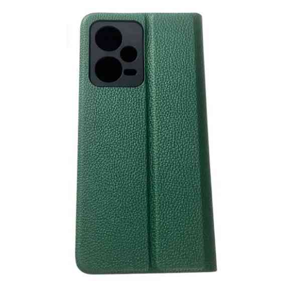 Чехол книжка Xiaomi Note 12 Pro Plus 5G Защита камеры (зеленый) Одесса