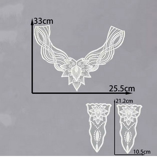 Аппликация воротник для одежды кружевной Киев - изображение 2