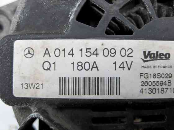 Mercedes-Benz  A0141540902 Генератор Valeo 180A 14V для двигуна M278 V8 4.6л Одеса