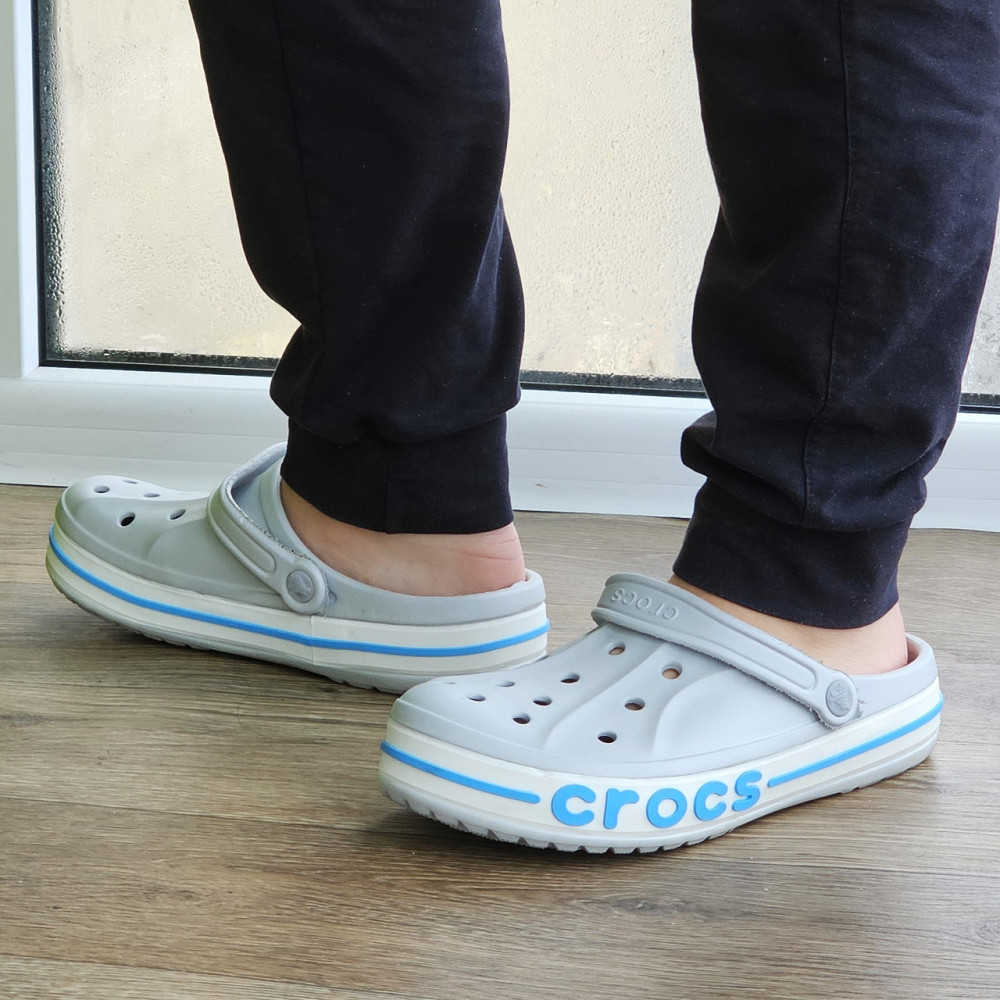 Крокси Сірі капці CROCS Шльопанці Чоловічі Жіночі (розміри: 39,40,41,42,43) Дніпро - фото 5
