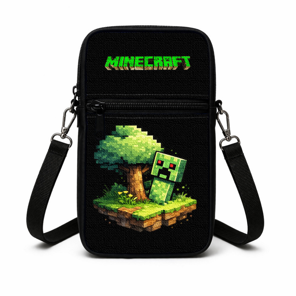 Сумка-чехол для телефона Minecraft детская через плечо, водонепроницаемая мини-сумка (4760) Киев - изображение 1