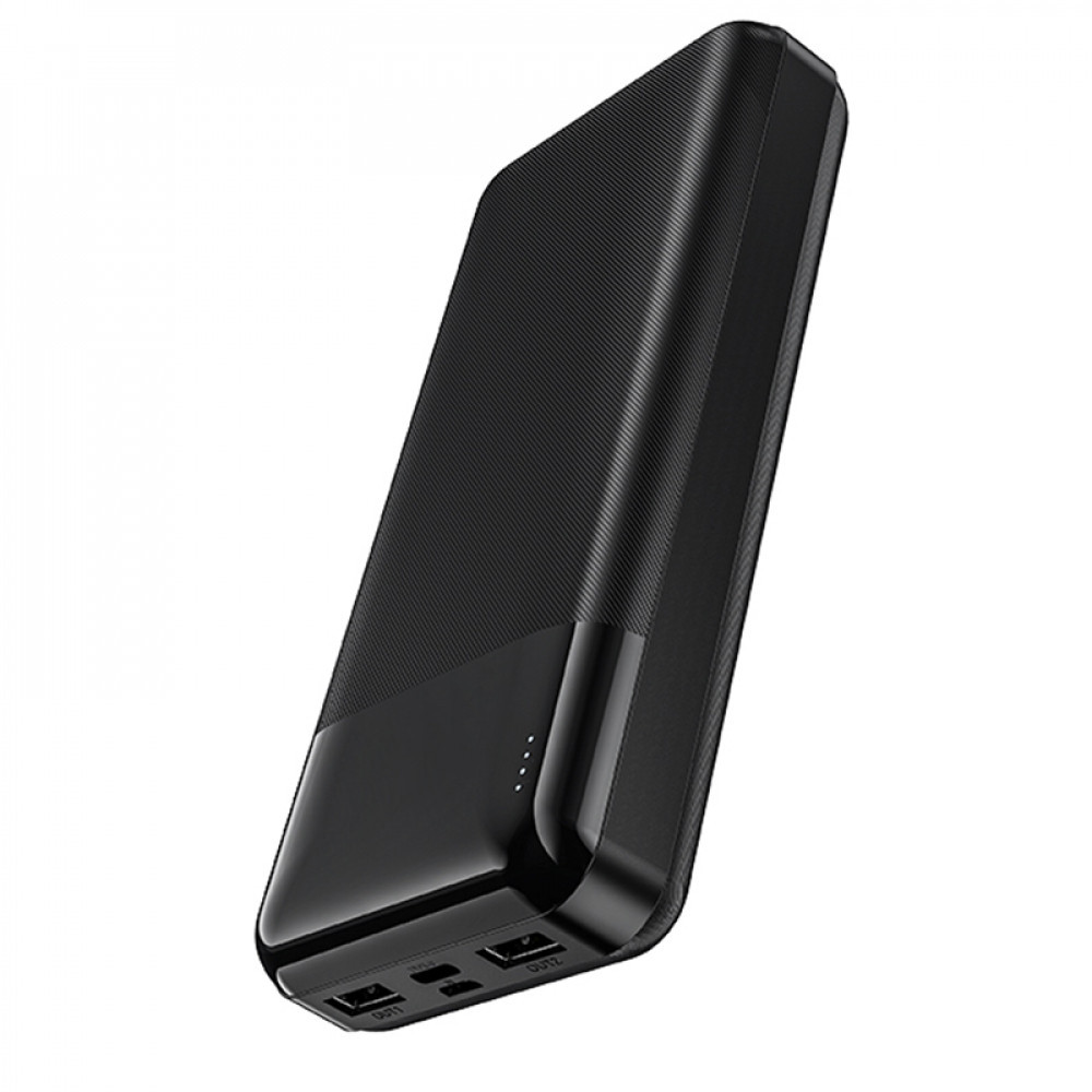 Зовнішній акумулятор HOCO J72A Easy travel power bank(20000mAh) Black Київ - фото 1