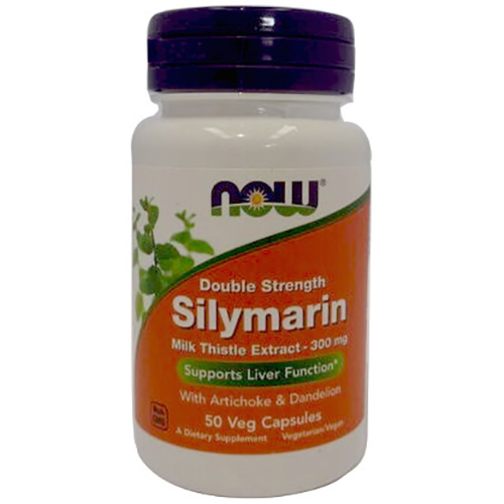 Силімарин Now Silymarin Milk Thistle 300mg 50 caps Луцьк - фото 1