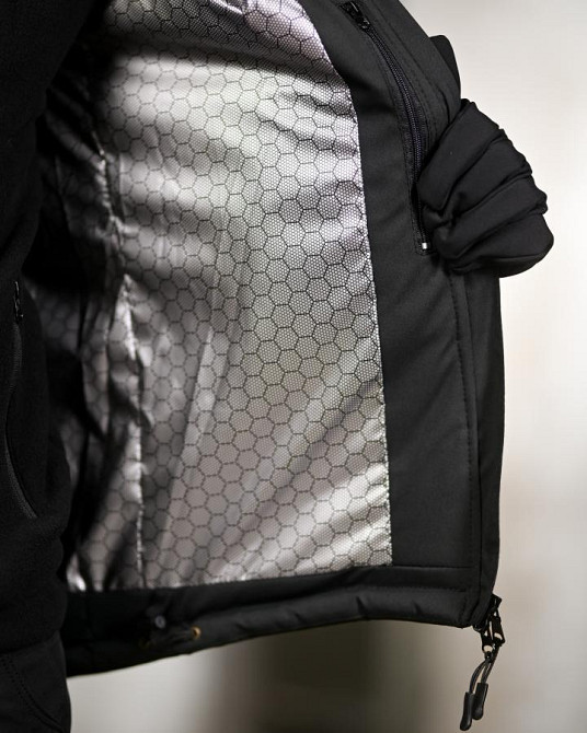 Зимовий тактичний костюм 5в1 чорний ПП8202 Одеса - фото 6