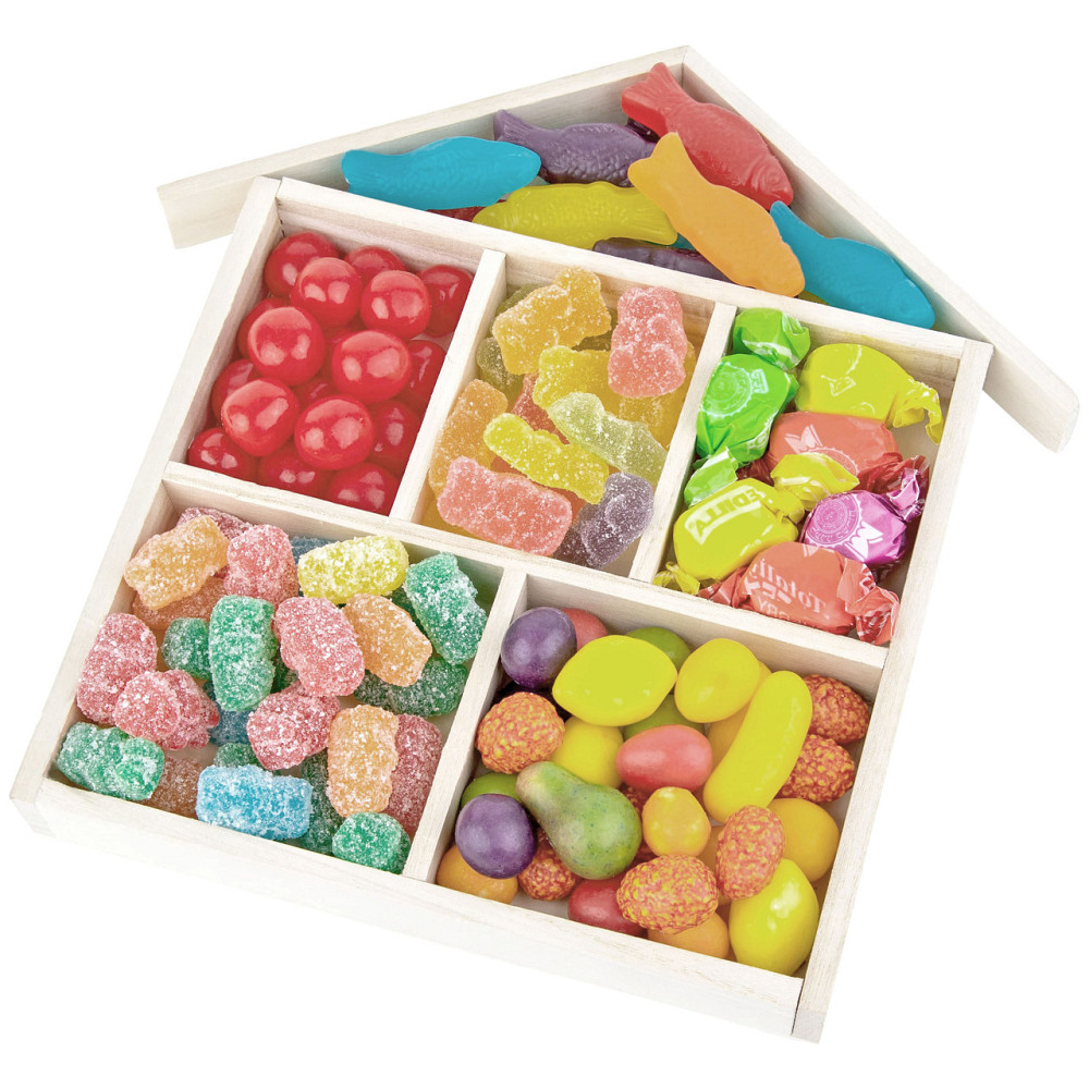 Менажница деревянная 