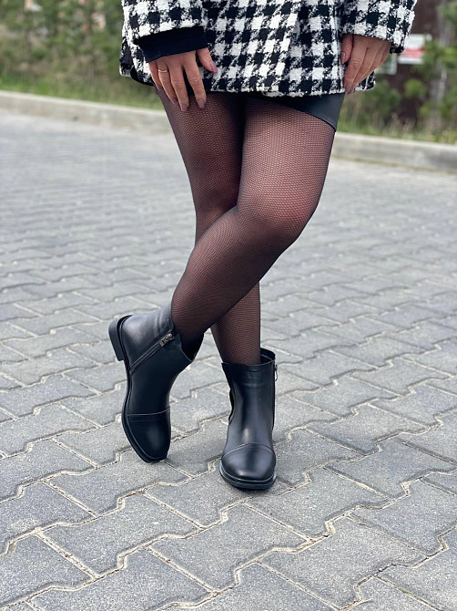 Crisma Жіночі черевики CRISMA чорні натуральна шкіра висота 16см (5386) Коломыя - изображение 7