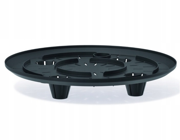 Горшок для растений Prosperplast Furu на ножках - серый, 5 л Киев - изображение 4